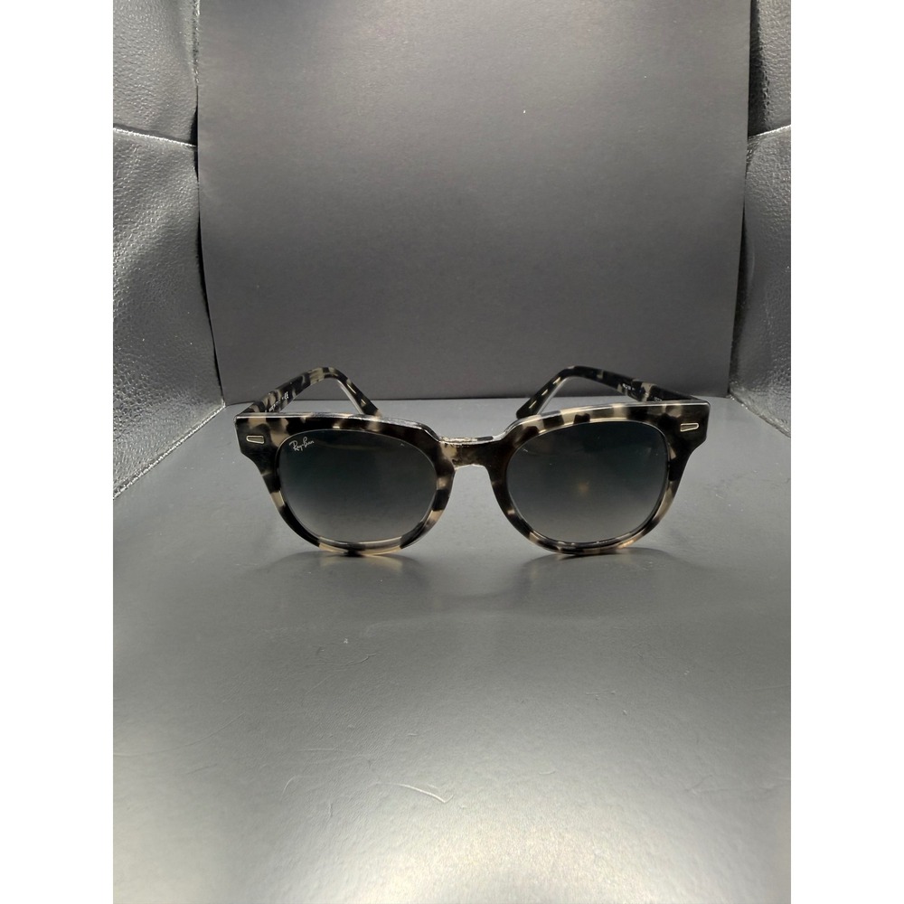 Ray-Ban Meteor RB2168 Tortoise Grey Gradient Square Sunglasses Italy Repaired